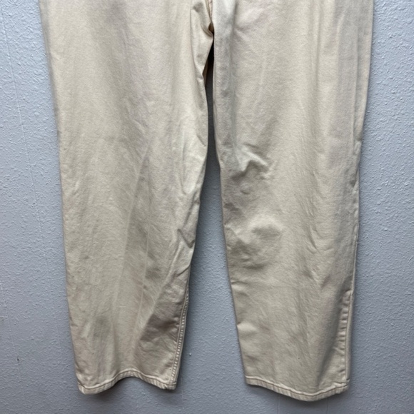 Banana Republic Jeans Womens 14 Ultra High Rise Straight Fit Cream Capsule Y2K - Picture 7 of 11